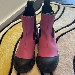 Ganni rain boots
